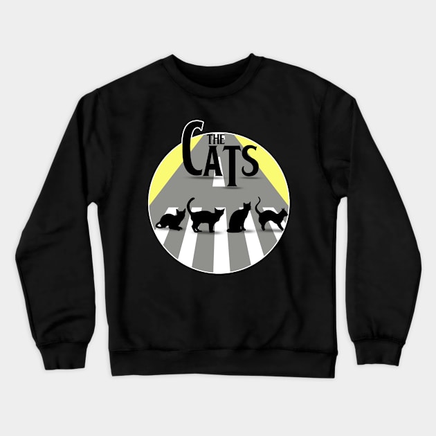 THE CATS Crewneck Sweatshirt by onora